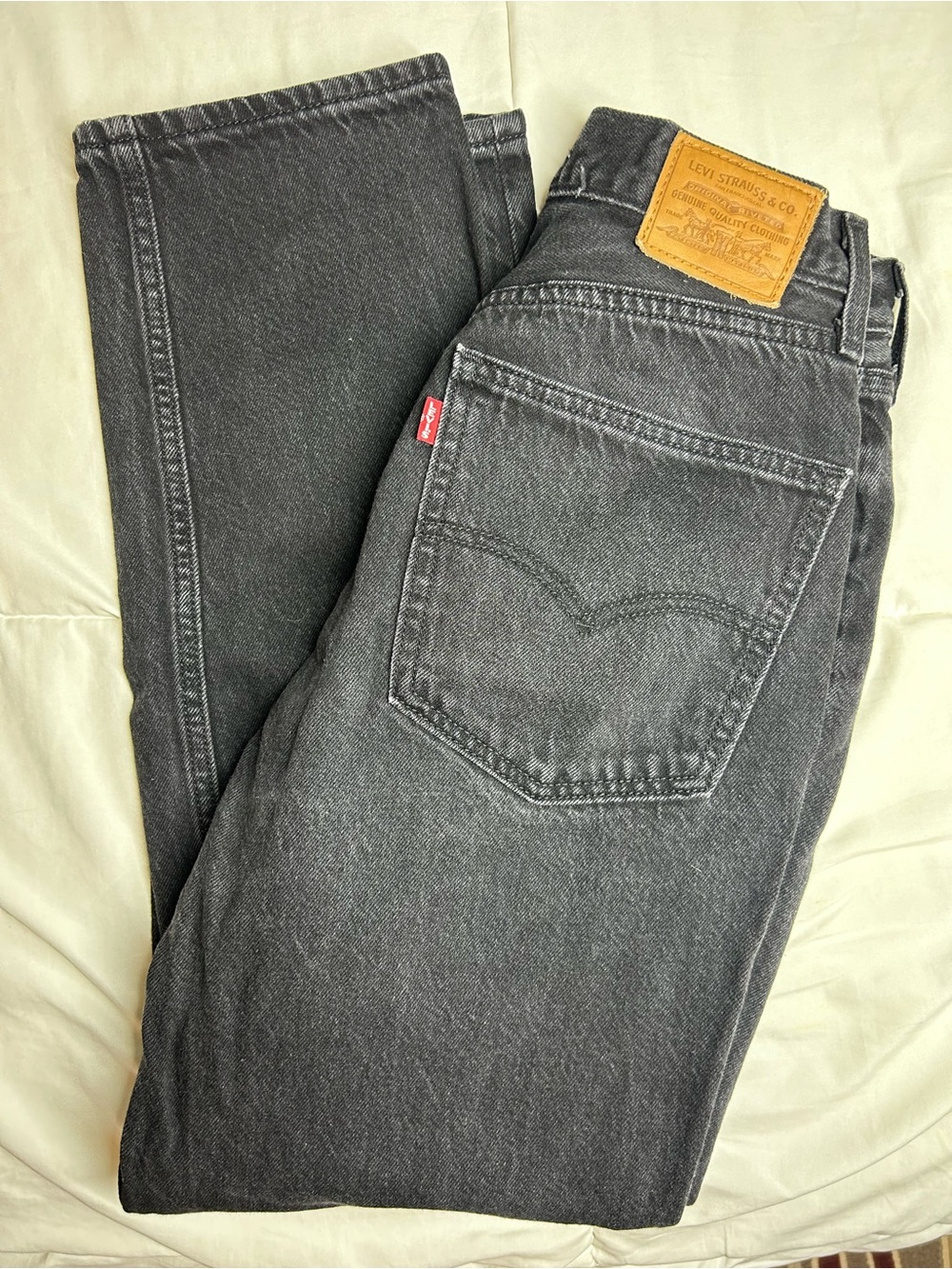 Levi's Black Denim Jeans - Classic Fit